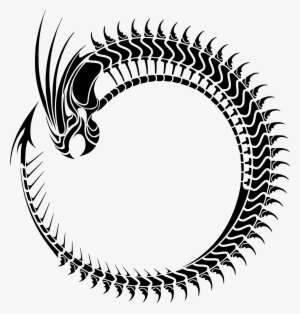 This Free Icons Png Design Of Pseudo-tribal Ouroboros