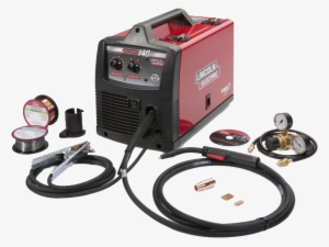 Lincoln Electric K2471-2 Power Mig 140c Mig Welder - Lincoln Electric 120-volt Mig Flux-cored Wire Feed