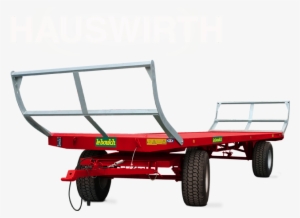 Hauswirth Bale Trailers With Turntable - Straw