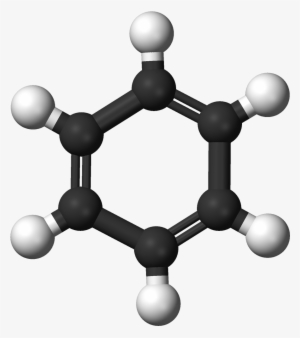 Benzene Non Aromatic 3d Balls - Benzene Molecule