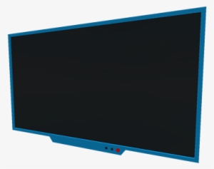 Electric Blue Plasma Flatscreen Tv - Led-backlit Lcd Display