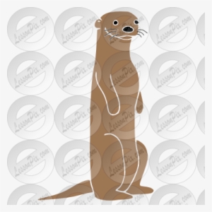 Otter - Stencil