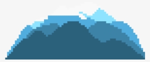 Mountain Range - Volcano Pixel
