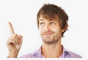 Man Pointing - Remarketing Advertising Banner For Business Loan