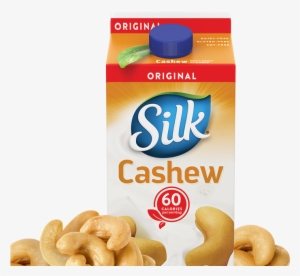 The Special Creaminess Of Cashews - Silk Creamy Cashewmilk, Unsweetened - 0.5 Gal Carton