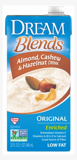 Original Almond, Cashew & Hazelnut Drink - Dream Almond, Cashew & Hazelnut Drink Unsweetened