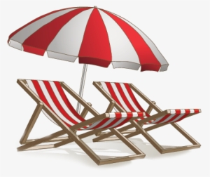 Beach Umbrella And Chairs Png - Beach Chair And Umbrella Png