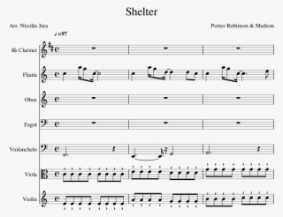 Shelter Porter Robinson And Madeon Sheet Music For