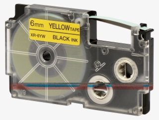 Black / Yellow, 6 Mm Breite Casio Xr-6yw1