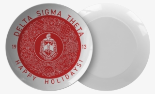 Delta Sigma Theta Christmas Plate