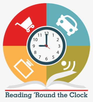 Reading 'round The Clock Logo