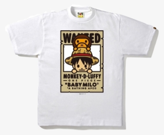 A Bathing Ape Luffy X Milo Bounties Tee