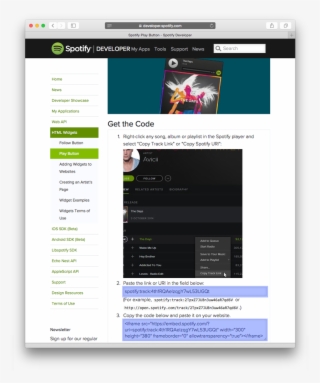 Create Spotify Play Button