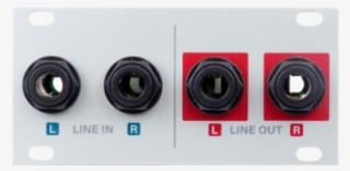 Audio Interface Jacks 1u