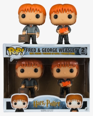 Fred & George Weasley Us Exclusive Pop Vinyl 2-pack