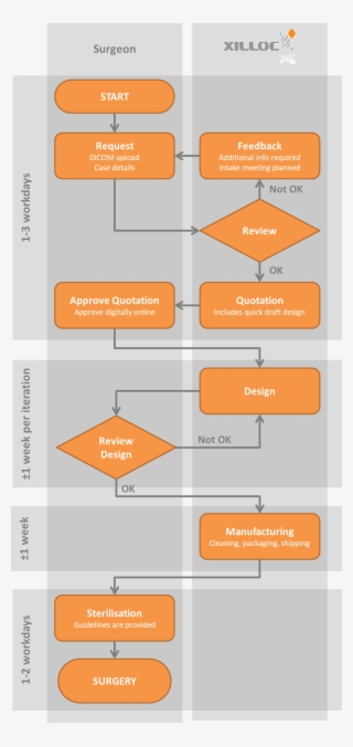 Xilloc Workflow Timeline