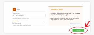 Etsy Integration Page Multiorders Integrations Guide