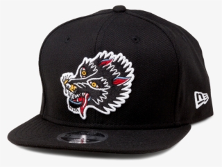 Black 'wolf' 9fifty Snapback