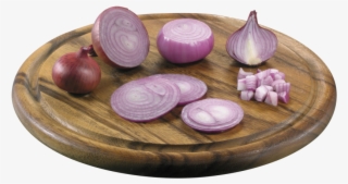 Sliced Onions On Board