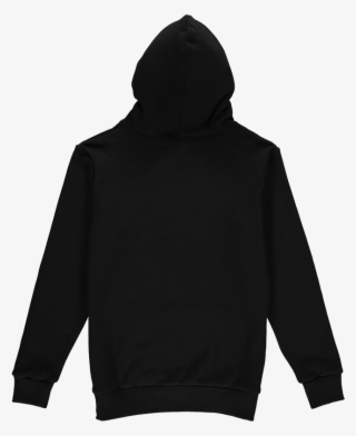 minimal hoodie - black