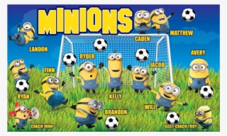 3'x5′ Vinyl Banner Minions