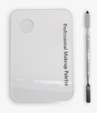 Acrylic Makeup Palette Plate Spatula