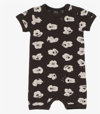 Rock Your Baby Mickey Visage Ss Playsuit