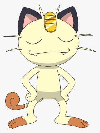 Meowth Standing Vector By