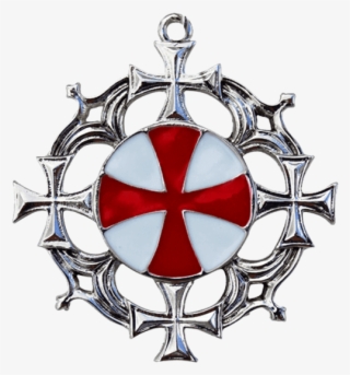 Solar Cross Templar Necklace