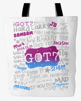 Got7 "collage' 2016 Tote Bags
