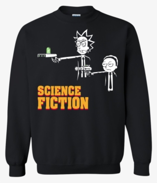 Science Fiction Rick And Morty Pulp Fiction T-shirt,