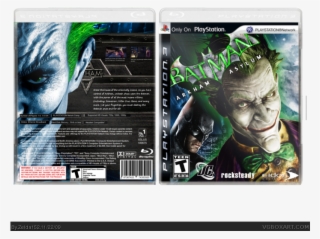 Arkham Asylum Box Art Cover