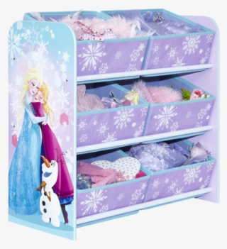 Disney Frozen 6 Bin Storage Unit By Hellohome