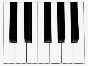 Images Of Keys - Music Keyboard Vector Png