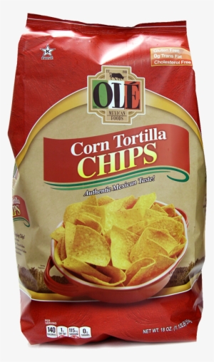 Tortilla Chips Triangles - Ole Tortilla Chips, Corn - 18 Oz