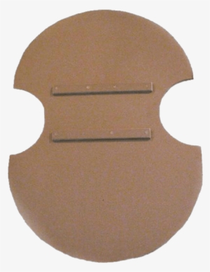 Wooden Blank Unpainted Greek Shield - Hoplite