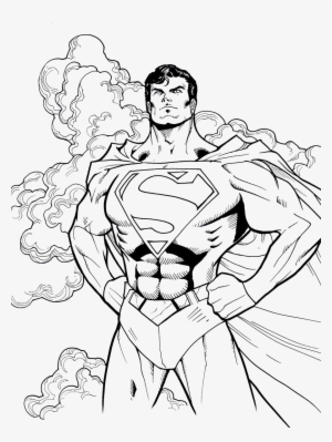 Coloring Pages Superman Book Page Flying - Superman Coloring Pages