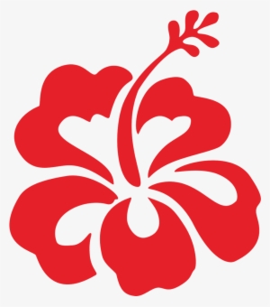 Hibiscus Flower Logo Vector - Proud Mother In Law Of A Marine
