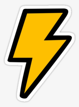 Cartoon Lightning Bolt Clipart - Messaging Apps