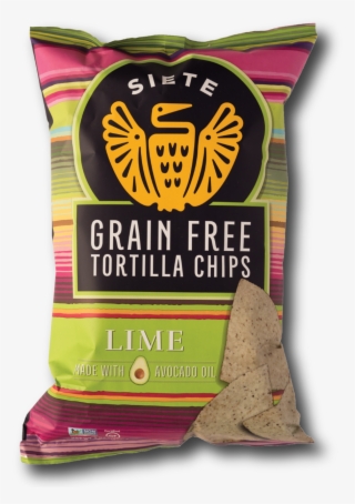 Lime Grain Free Tortilla Chips - Siete Tortilla Chips, Grain Free, Lime - 5 Oz