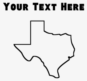 Favorite - Texas Outline Throw Blanket