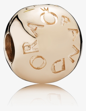 Loving Pandora Logo Clip, Pandora Rose™ - Pandora Logo Charm Clip - 781015