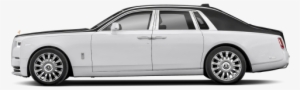 White Rolls Royce Transparent Background Png - Rolls Royce Phantom Png