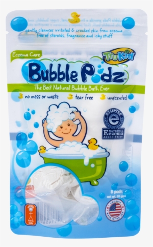 Trukid Bubble Podz, Eczema Care, Bubble Bath, 8 Count - Trukid Eczema Care Bubble Podz, 8 Count