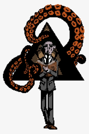 Pixel Horror - Lovecraft Portal Pixel Art