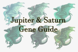 This Guide Is A Showcase Of Jupiter And Saturn On All - Dragon