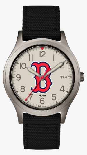 Ringer Boston Red Sox Large - Timex T2n493 Ladies Time Camper Pink Stripe Watch