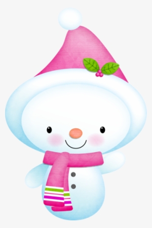 Snowgirl * Winter Clipart, Christmas Clipart, Snowman - Baby Snowman Clipart