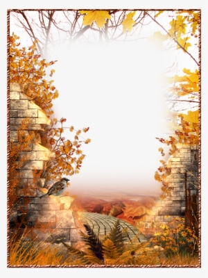 Autumn Frame Png Download - Collage Frame Png Autumn