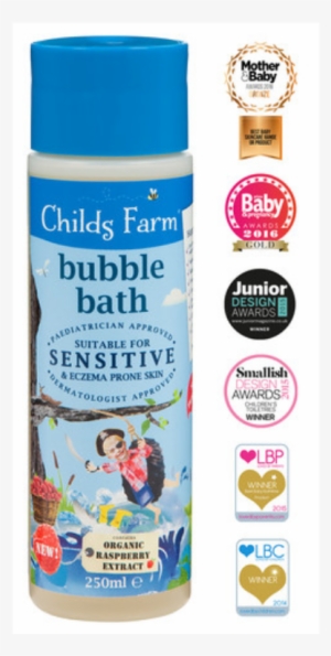 Childs Farm Organic Raspberry Bubble Bath 500 Ml
